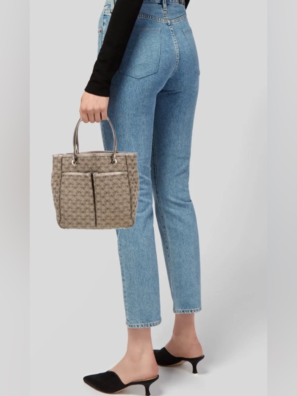 Anya Hindmarch - EUC - Nevis with Signature Monogram Tote